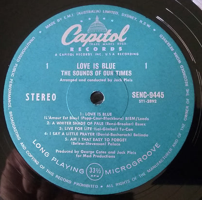 The Sounds Of Our Times - Love Is Blue