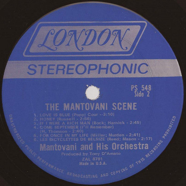 Mantovani And His Orchestra - The Mantovani Scene