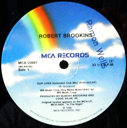 12" Single: Robert Brookins - Our Lives