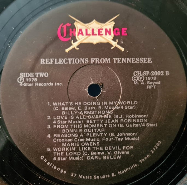 Various - Reflections From Tennessee