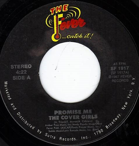 7": The Cover Girls - Promise Me