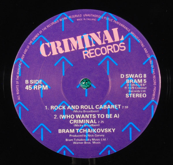 Bram Tchaikovsky - Lullaby Of Broadway