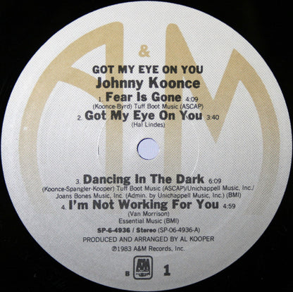 Johnny Koonce - Got My Eye On You