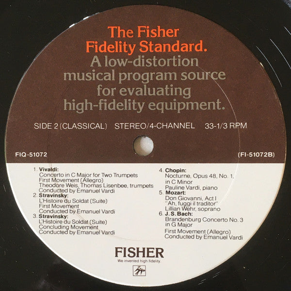 Various - The Fisher Fidelity Standard