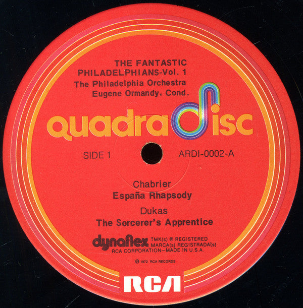 Eugene Ormandy - The Fantastic Philadelphians, Vol. 1 - Sheer Sonic Sorcery