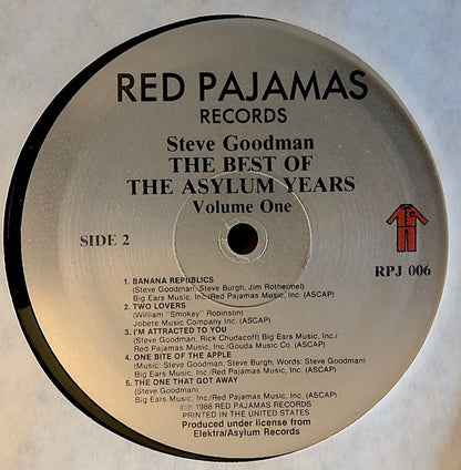 Steve Goodman - The Best Of The Asylum Years Volume One