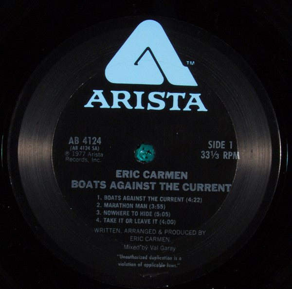 Eric Carmen - Boats Against The Current