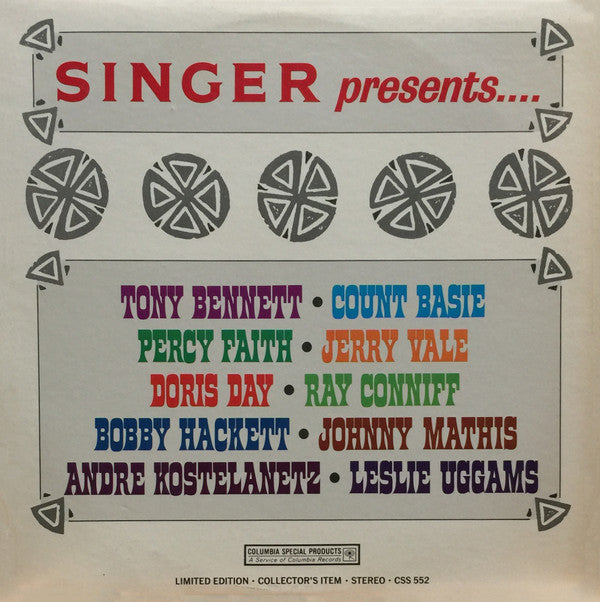 Various - Singer Presents....