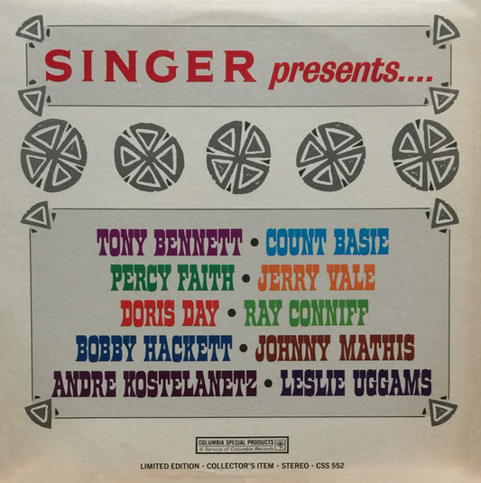 Various - Singer Presents....