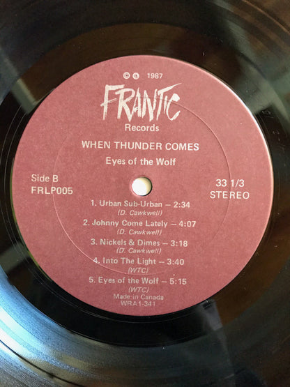When Thunder Comes - Eyes Of The Wolf