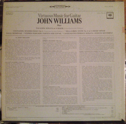 John Williams - Virtuoso Music For Guitar