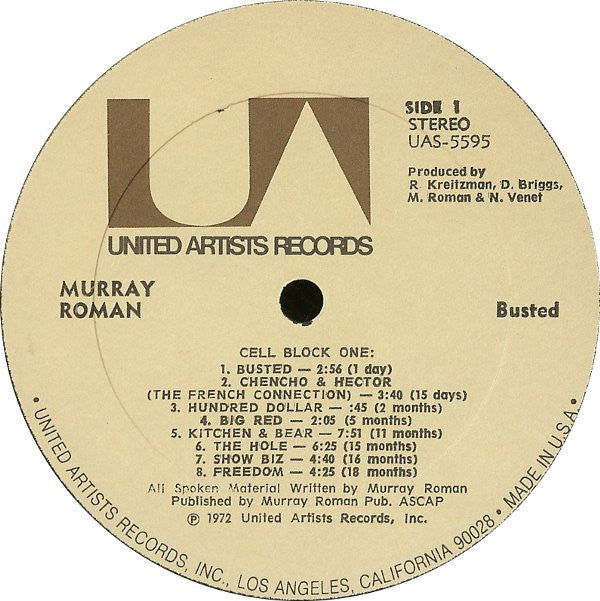 Murray Roman - Busted