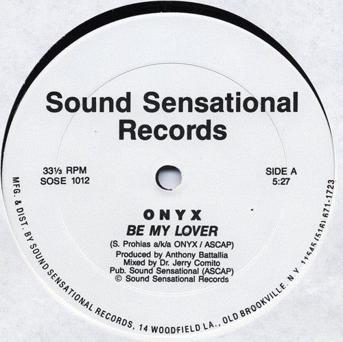 12": Onyx (18) - Be My Lover