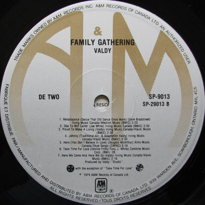 Valdy - Family Gathering