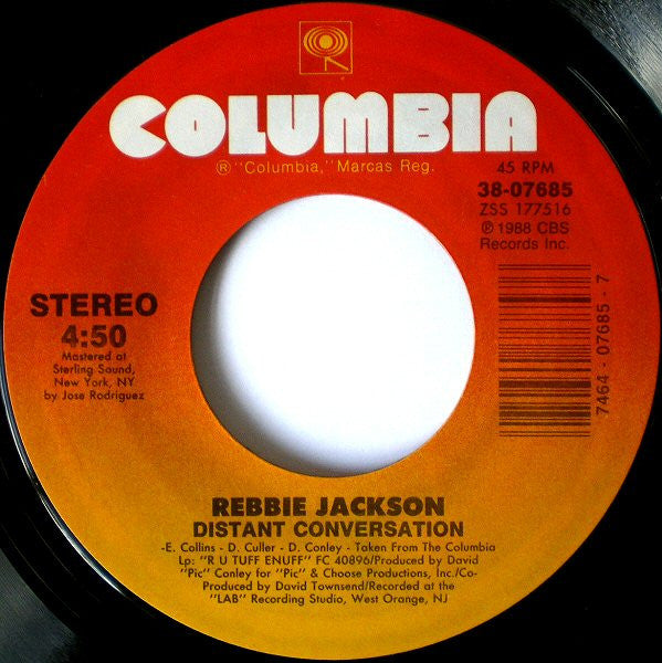 7": Rebbie Jackson - Plaything