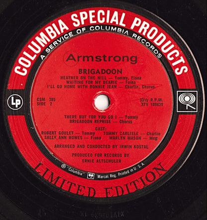 "Brigadoon" Original Television Cast - Brigadoon (Original Television Sound Track)