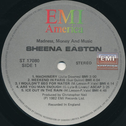 Sheena Easton - Madness, Money And Music