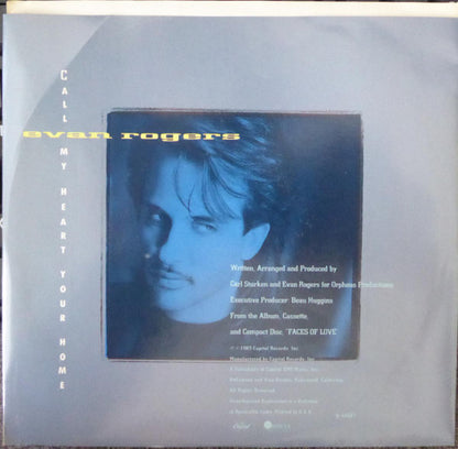 7" Single: Evan Rogers - Call My Heart Your Home