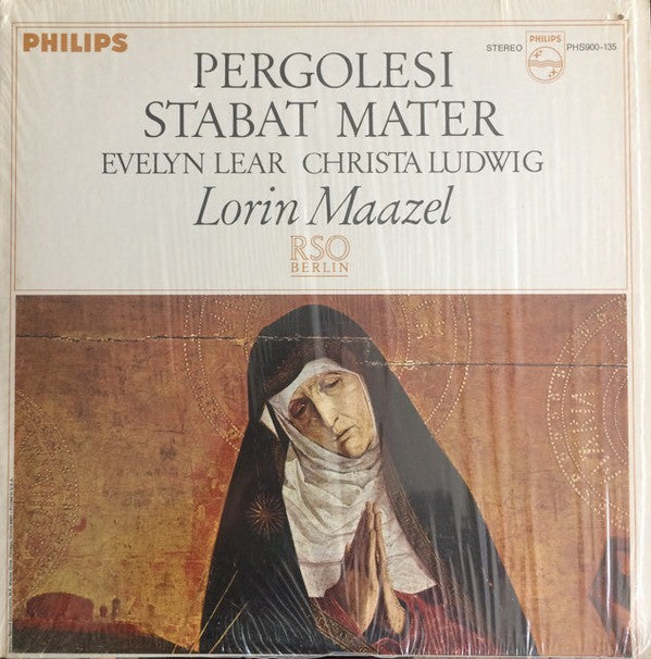 Giovanni Battista Pergolesi, Evelyn Lear, Christa Ludwig, Lorin Maazel - Stabat Mater