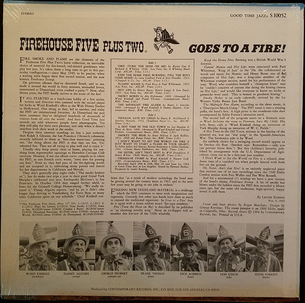 Firehouse Five Plus Two - Goes To A Fire