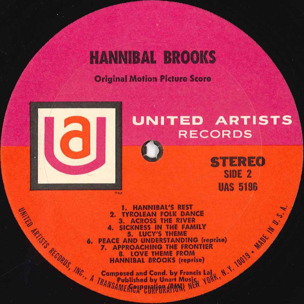 Francis Lai - Hannibal Brooks (Original Motion Picture Score)