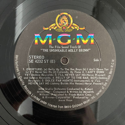 Debbie Reynolds, Harve Presnell, MGM Studio Orchestra - The Unsinkable Molly Brown - The MGM Sound Track Album