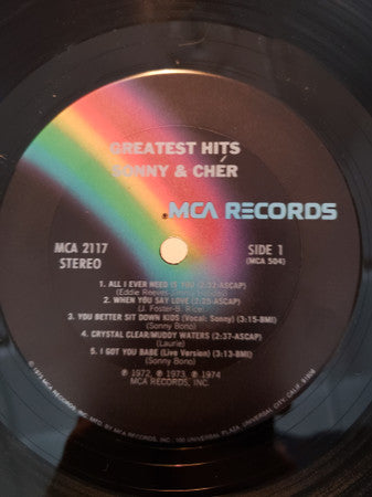 Sonny & Cher - Greatest Hits