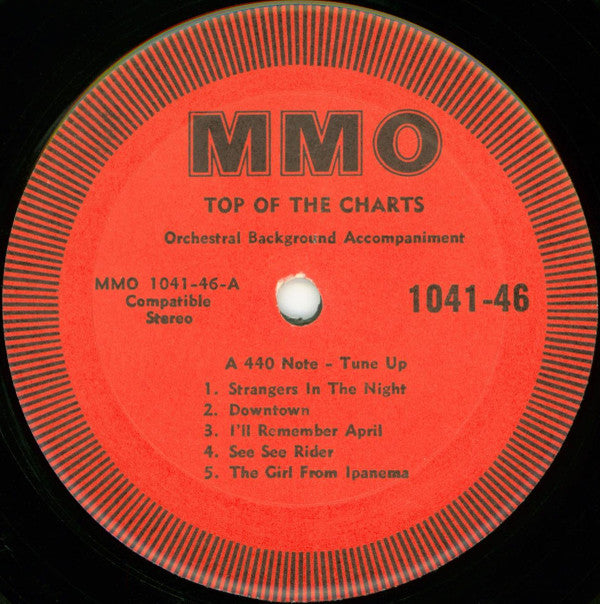 Unknown Artist - Top Of The Charts: Music Minus One Clarinet, Trumpet Or Tenor Sax