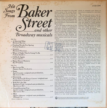 Various - Hit Songs From Baker Street.......and other Broadway Musicals