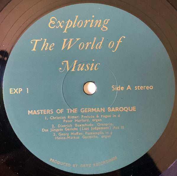 Various - Masters Of The German Baroque