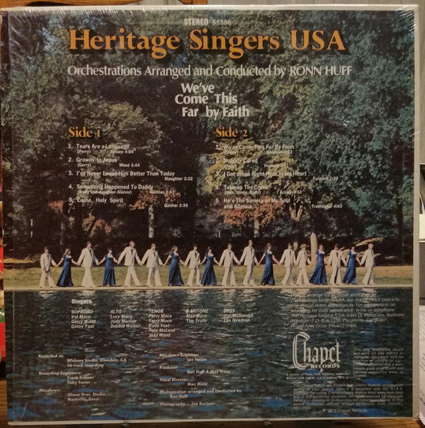 SEALED Heritage Singers USA Ronn Huff We ve Come This Far By