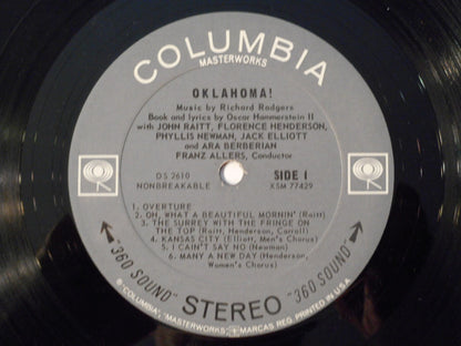 John Raitt, Florence Henderson, Jack Elliott, Ara Berberian, Phyllis Newman, Franz Allers - Oklahoma!