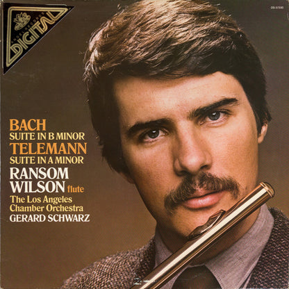 Johann Sebastian Bach, Georg Philipp Telemann, Ransom Wilson, The Los Angeles Chamber Orchestra, Gerard Schwarz - Suite In B Minor / Suite In A Minor