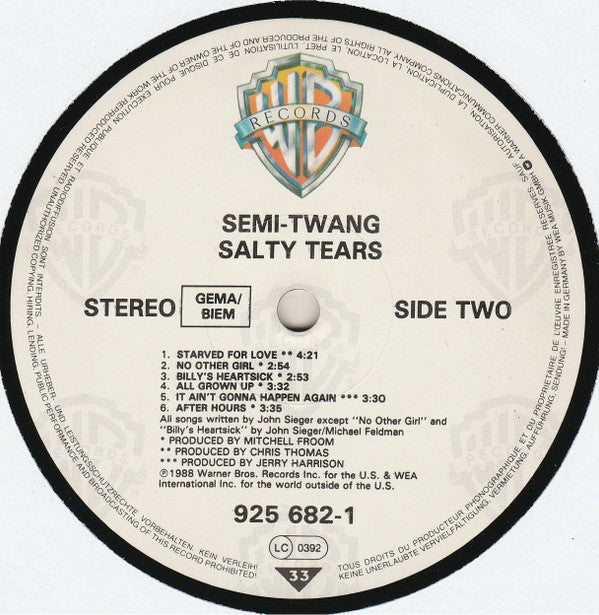 Semi-Twang - Salty Tears