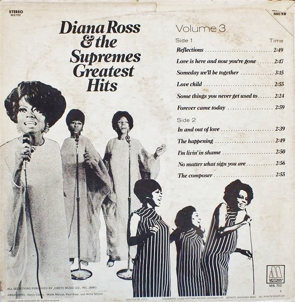 The Supremes - Greatest Hits  Volume 3