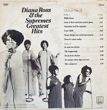 The Supremes - Greatest Hits  Volume 3