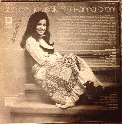 Hanna Aroni - Shalom Jerusalem