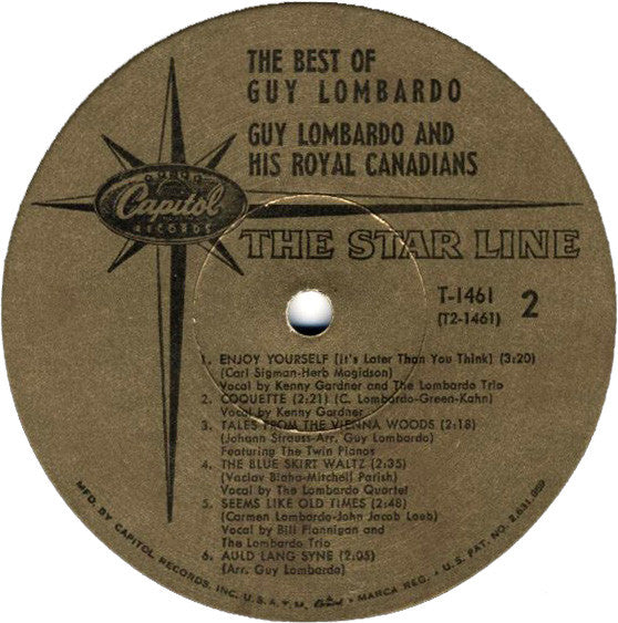 Guy Lombardo And His Royal Canadians - The Best Of Guy Lombardo And The Royal Canadians