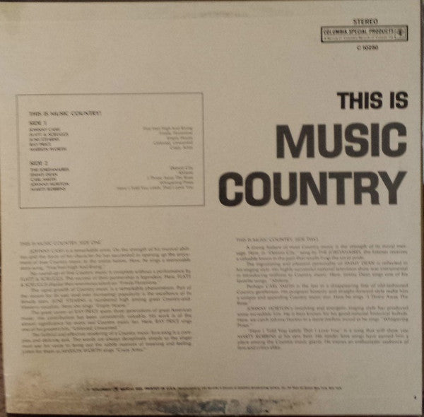 SEALED: Various - This Is Music Country