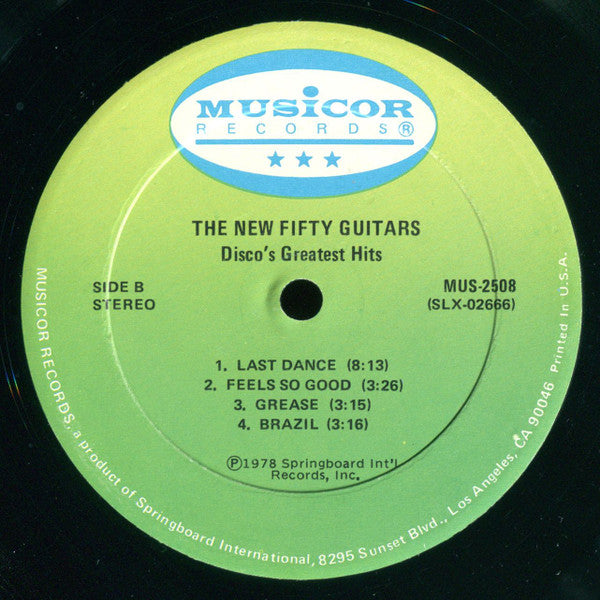 The New Fifty Guitars - Disco's Greatest Hits