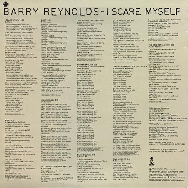 Barry Reynolds - I Scare Myself