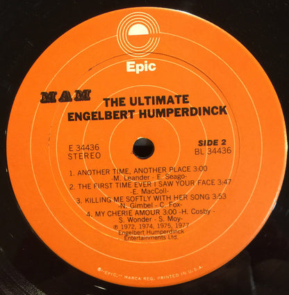 Engelbert Humperdinck - The Ultimate Engelbert Humperdinck