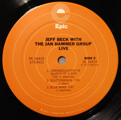 Jeff Beck, Jan Hammer Group - Live