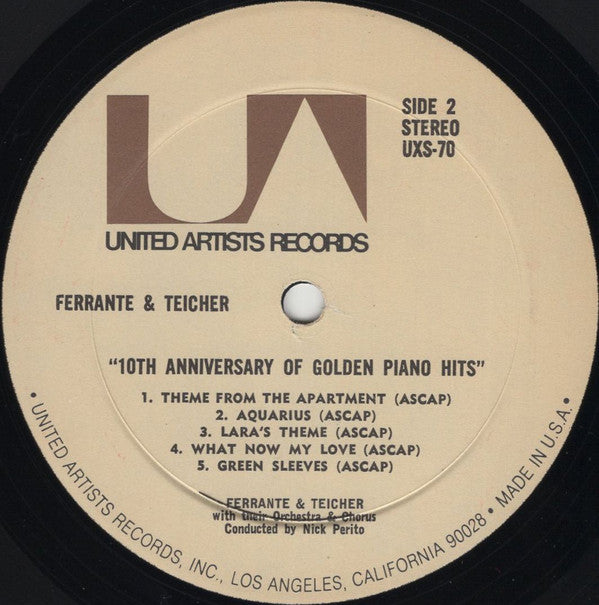 Ferrante & Teicher - 10th Anniversary Of Golden Piano Hits