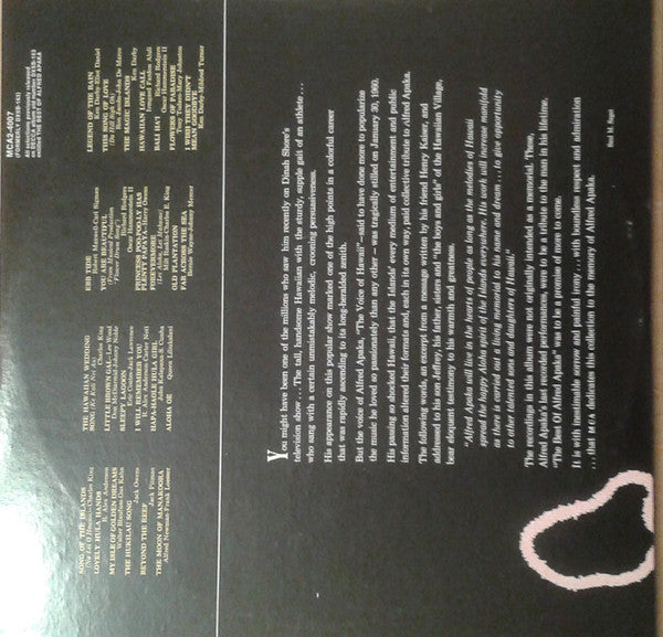 Alfred Apaka, The Hawaiian Village Serenaders - The Best Of Alfred Apaka