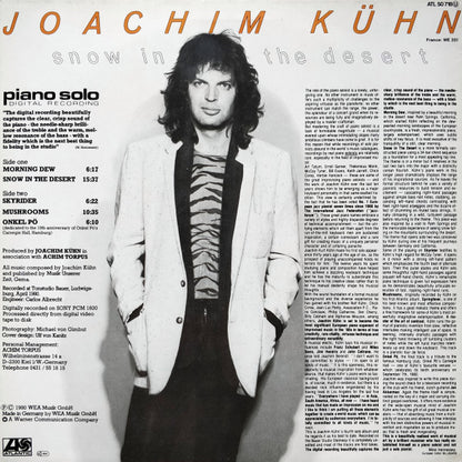 Joachim Kühn - Snow In The Desert