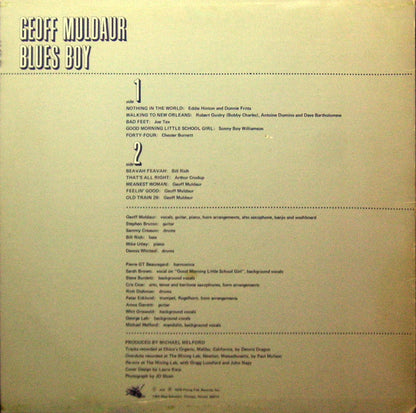 Geoff Muldaur - Blues Boy