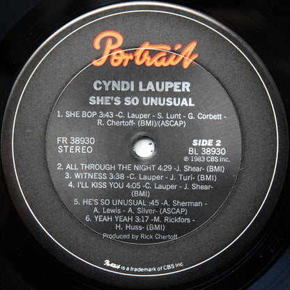 Cyndi Lauper - She's So Unusual