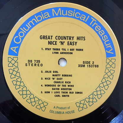 Various - Great Country Hits Nice 'N' Easy