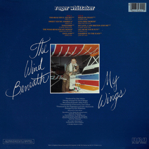 Roger Whittaker - The Wind Beneath My Wings